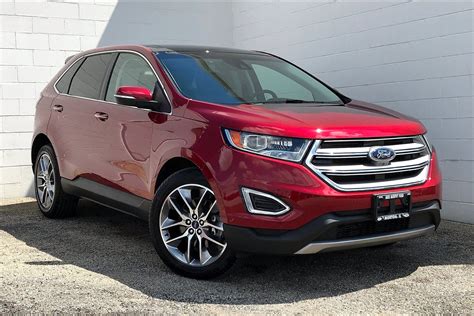 Mileage 100,042 miles MPG 17 city 23 hwy Color Red Body Style SUV Engine 6 Cyl 3. . Ford edge used near me